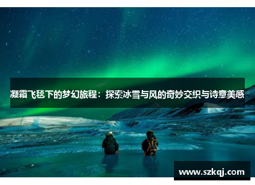 凝霜飞毯下的梦幻旅程：探索冰雪与风的奇妙交织与诗意美感